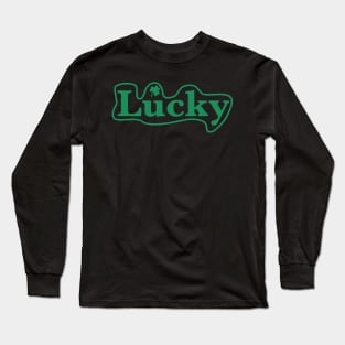 Lucky, Saint Patrick's day Long Sleeve T-Shirt